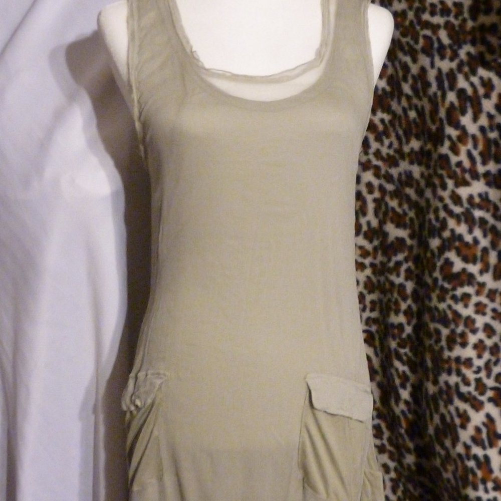 Monoreno Sleeveless Ruffle Mini Dress – Lemon Green Boho Chic w/ Pockets
